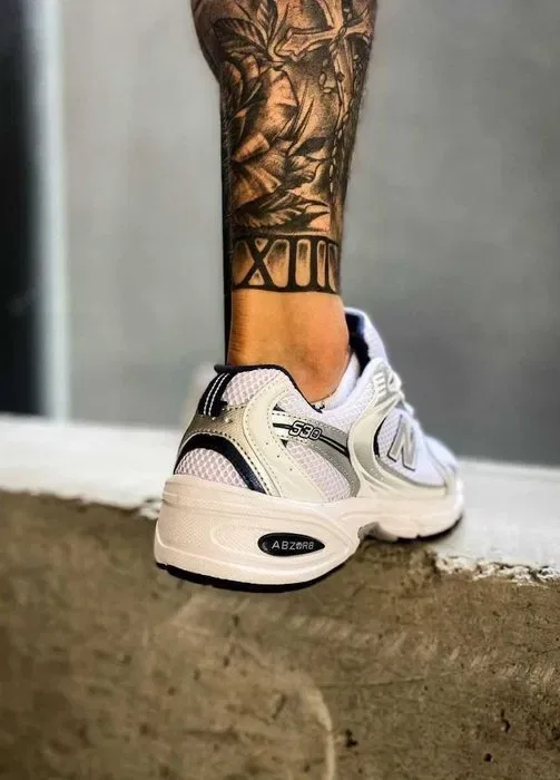 Кроссовки Мужские New Balance 530 White Silver Navy/Кросівки Нью Беланс/Чоловічі NB 530 — фото 2