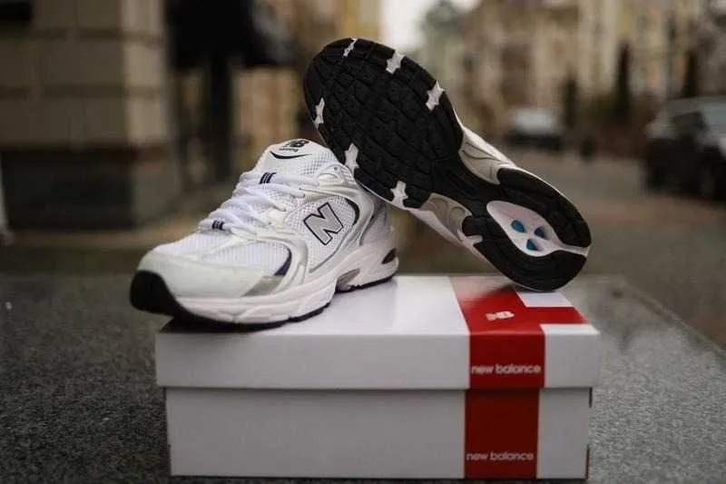 Кроссовки Мужские New Balance 530 White Silver Navy/Кросівки Нью Беланс/Чоловічі NB 530 — фото 8
