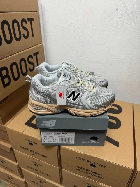 Кроссовки New balance 530 Silver Beige / Нью беленс 530 бежевые 37 38 39 40 41