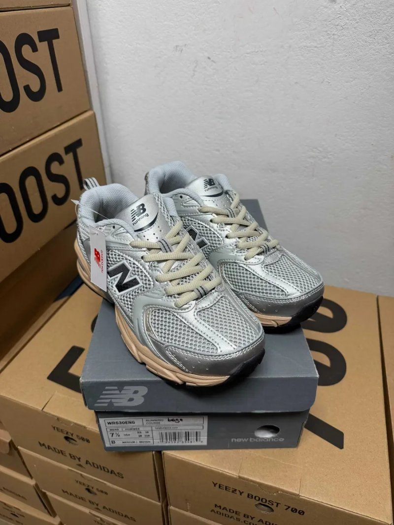 Кроссовки New balance 530 Silver Beige / Нью беленс 530 бежевые 37 38 39 40 41 — фото 2