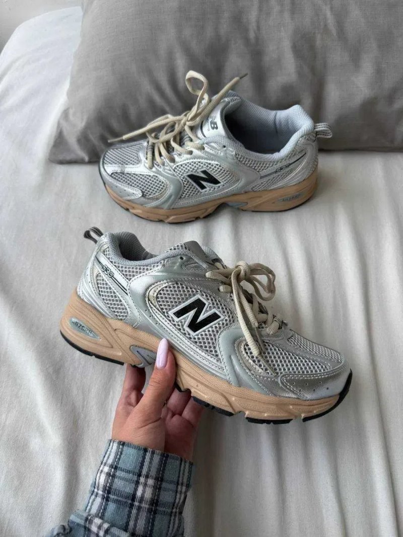 Кроссовки New balance 530 Silver Beige / Нью беленс 530 бежевые 37 38 39 40 41 — фото 7