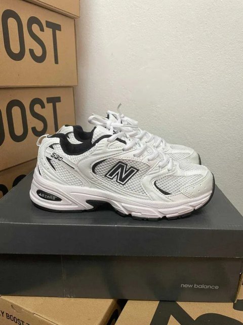 Кроссовки New Balance 530 Silver Black / Нью беленс 530 черные 37 38 39 40