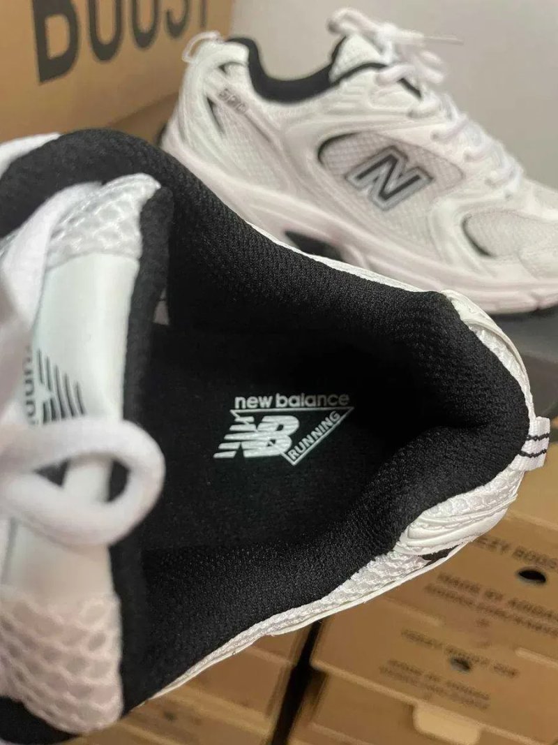 Кроссовки New Balance 530 Silver Black / Нью беленс 530 черные 37 38 39 40 — фото 6