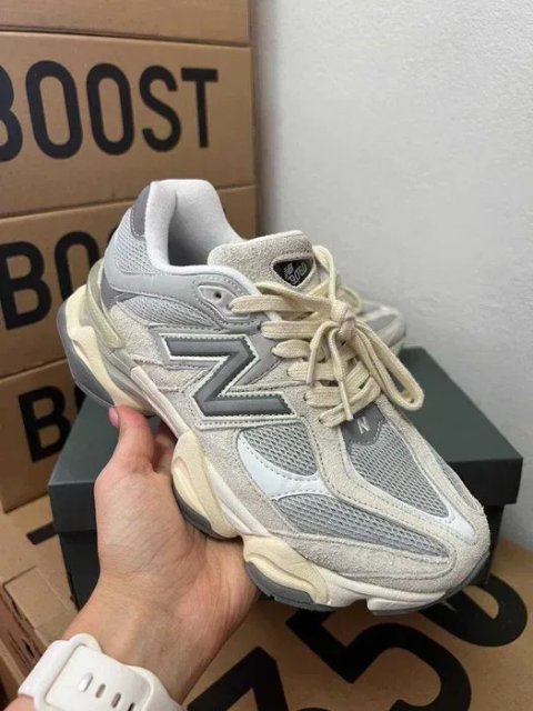 Кроссовки New Balance 9060 Beige / Нью Беленс 9060 бежевые 37 38 39 40