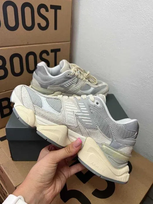 Кроссовки New Balance 9060 Beige / Нью Беленс 9060 бежевые 37 38 39 40 — фото 7
