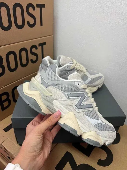 Кроссовки New Balance 9060 Beige / Нью Беленс 9060 бежевые 37 38 39 40 — фото 8