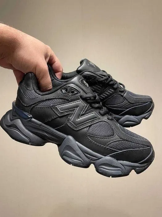 Кроссовки New Balance 9060 Black/Navy  Оригинал женские новые — фото 3