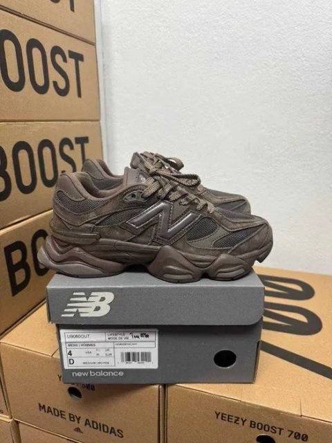 Кроссовки New Balance 9060 brown  Нью Беленс 9060 коричневые 37 38 39