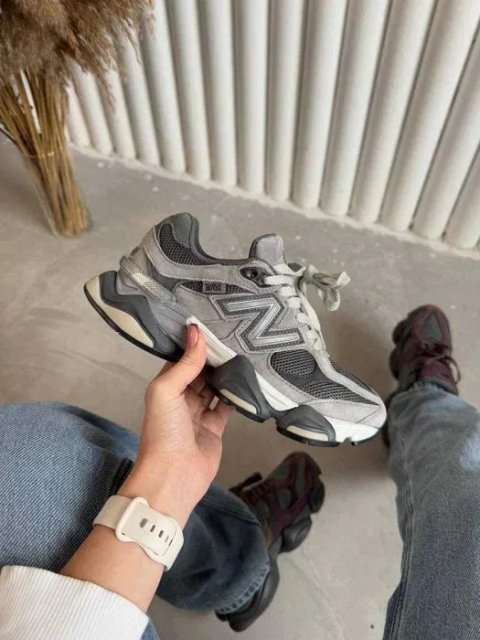Кроссовки New Balance 9060 grey / Нью Беленс 9060 серые 37 38 39