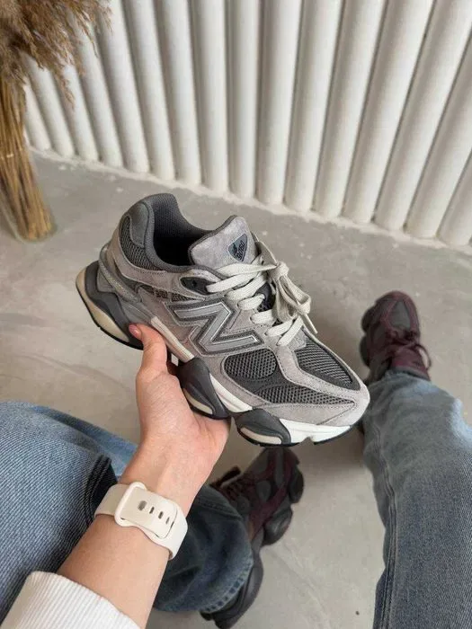 Кроссовки New Balance 9060 grey / Нью Беленс 9060 серые 37 38 39 — фото 2