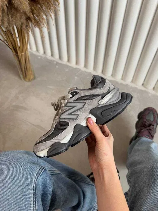 Кроссовки New Balance 9060 grey / Нью Беленс 9060 серые 37 38 39 — фото 3