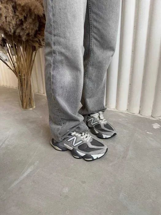 Кроссовки New Balance 9060 grey / Нью Беленс 9060 серые 37 38 39 — фото 4