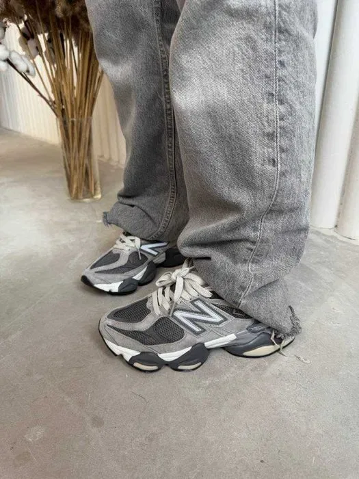 Кроссовки New Balance 9060 grey / Нью Беленс 9060 серые 37 38 39 — фото 5