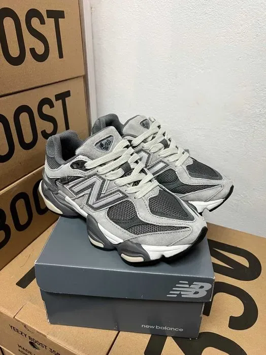 Кроссовки New Balance 9060 grey / Нью Беленс 9060 серые 37 38 39 — фото 6