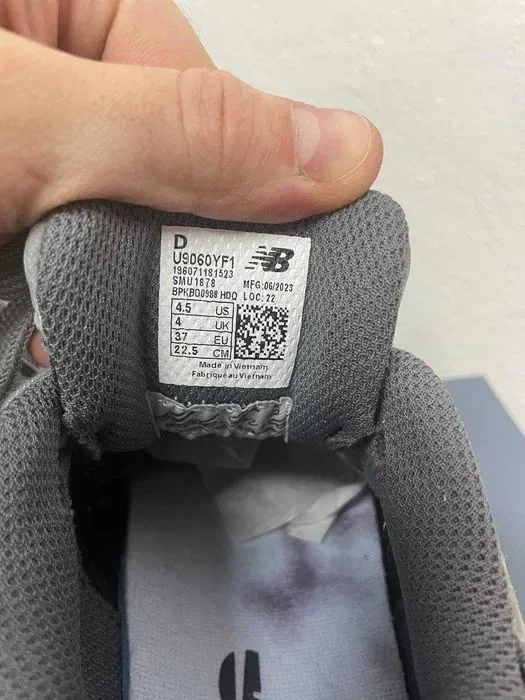 Кроссовки New Balance 9060 grey / Нью Беленс 9060 серые 37 38 39 — фото 7