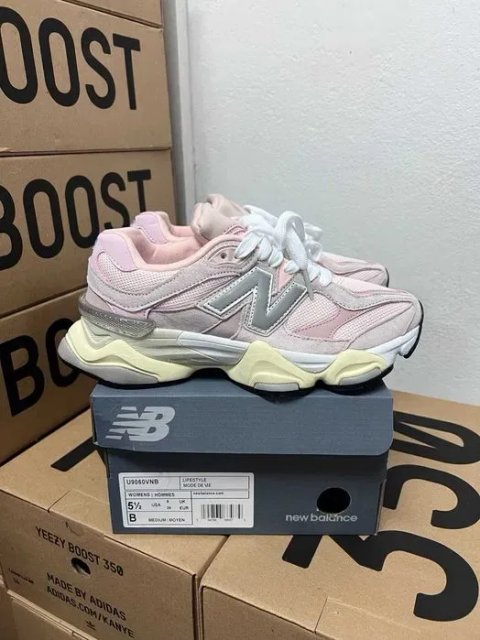 Кроссовки New Balance 9060 pink Нью Беленс 9060 розовые 37 38 39 40