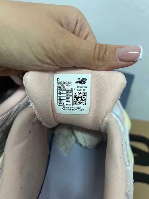 Кроссовки New Balance 9060 pink Нью Беленс 9060 розовые 37 38 39 40 — фото 3