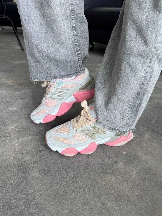 Кроссовки New Balance 9060 pink / Нью Беленс 9060 розовые 37 38 39 40 — фото 3
