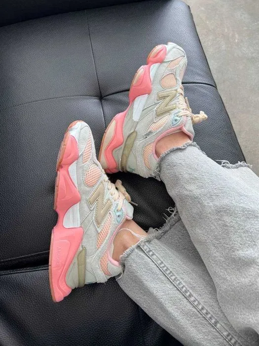 Кроссовки New Balance 9060 pink / Нью Беленс 9060 розовые 37 38 39 40 — фото 7