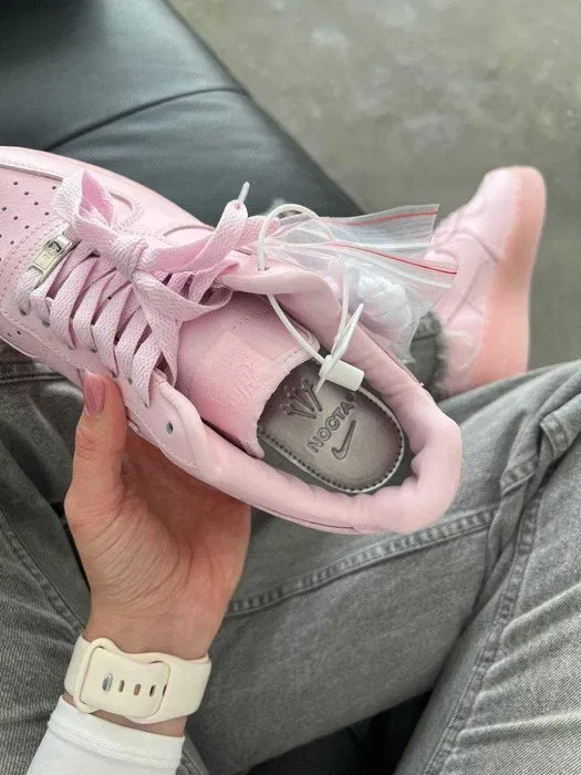 Кроссовки Nike Air Force low pink / Найк Аир Форс розовые 37 38 39 — фото 3