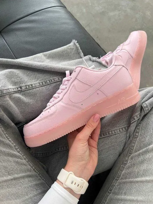 Кроссовки Nike Air Force low pink / Найк Аир Форс розовые 37 38 39 — фото 4