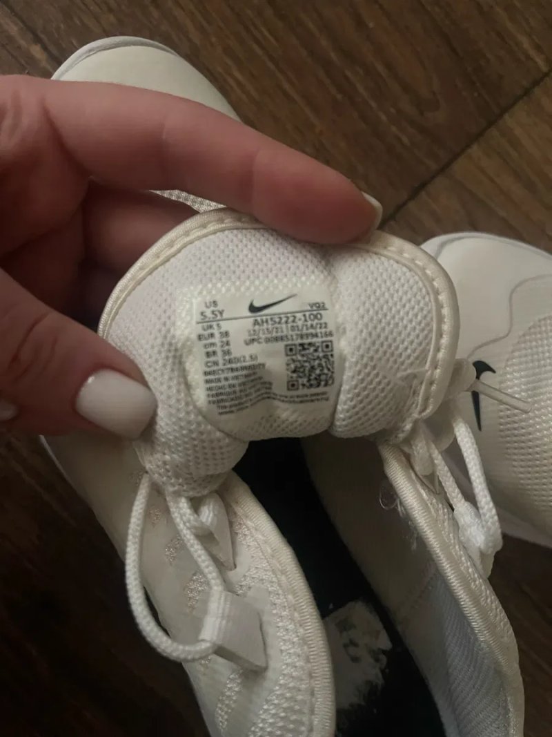 Кроссовки Nike air! Оригинал! Белые! Недорого! — фото 5