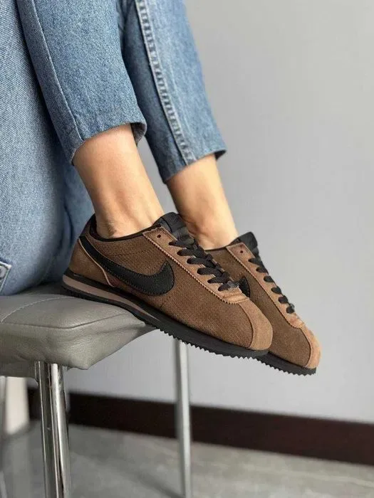 Кроссовки Nike Cortez Classic Brown/black  Оригинал женские новые — фото 2