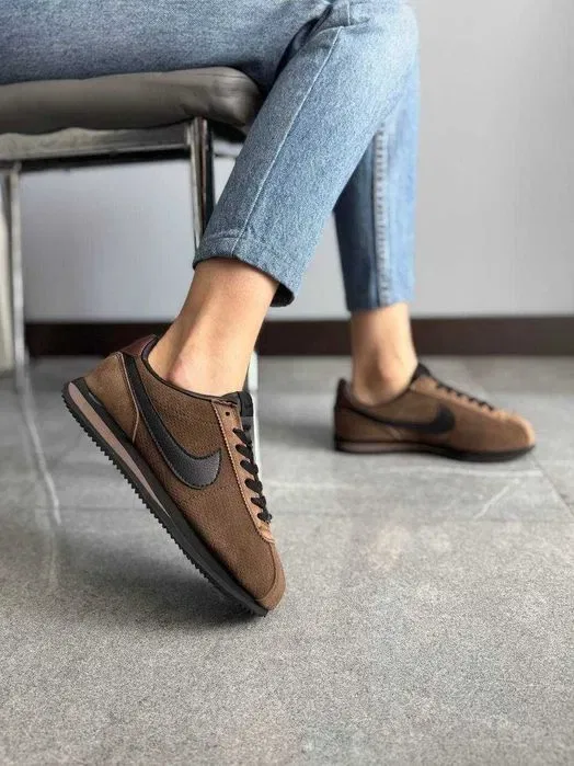 Кроссовки Nike Cortez Classic Brown/black  Оригинал женские новые — фото 3