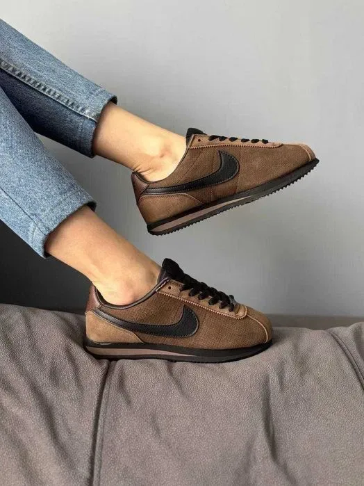 Кроссовки Nike Cortez Classic Brown/black  Оригинал женские новые — фото 4