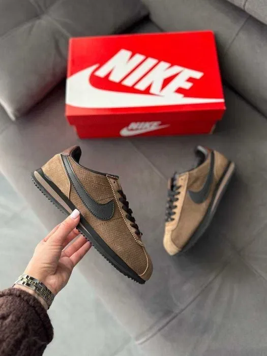 Кроссовки Nike Cortez Classic Brown/black  Оригинал женские новые — фото 7