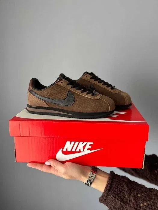 Кроссовки Nike Cortez Classic Brown/black  Оригинал женские новые — фото 8