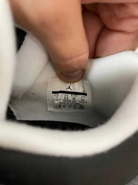 Кроссовки Nike Jordan 4 grey / Джордан серые высокие 37 38 39 40 — фото 4