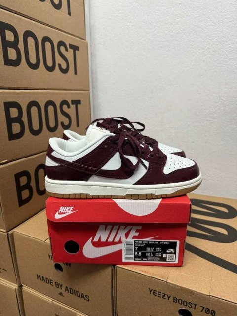 Кроссовки Nike SB Dunk Burgundy / Найк СБ Данк бургунди 38 39 40 41 42 43