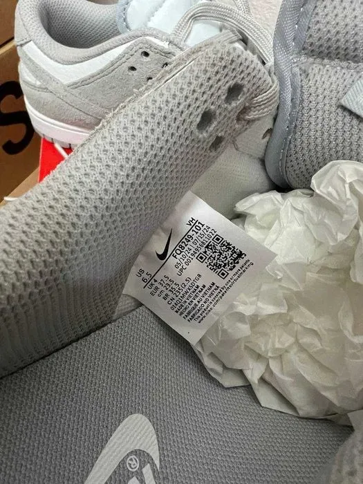 Кроссовки Nike SB dunk grey / Найк СБ данки серые 38 39 40 41 42 43 — фото 6