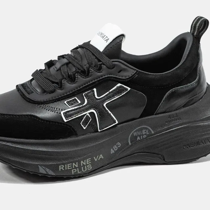 Кроссовки Premiata HILL Black  Оригинал женские новые — фото 7