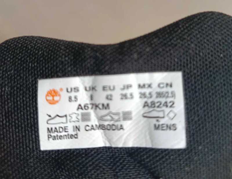 кроссовки  Timberland Натуральная КОЖА — фото 6