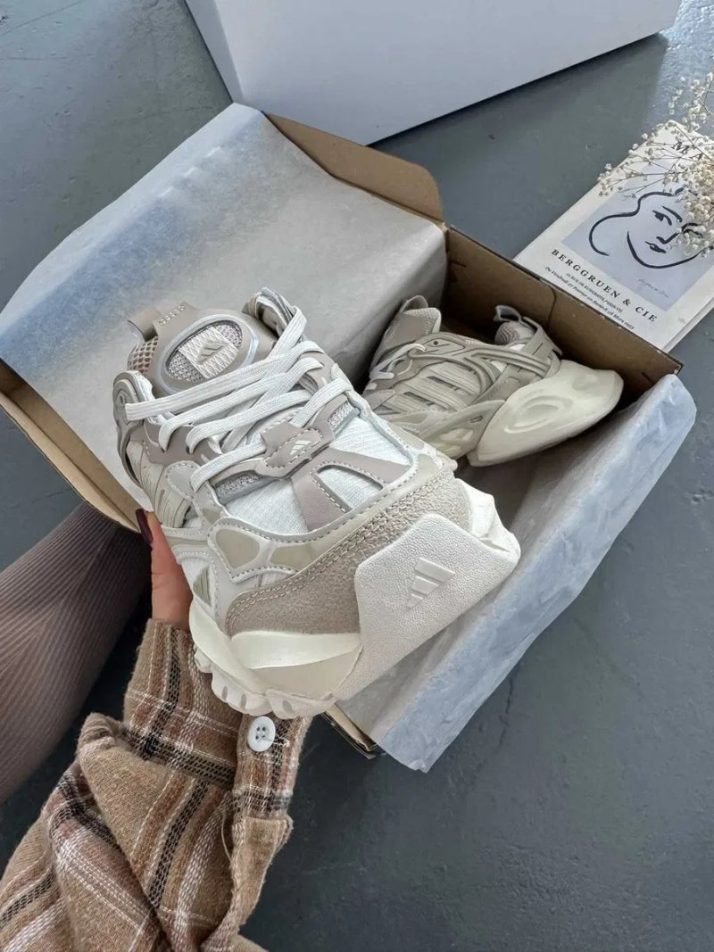 Кроссовки Женские Adidas Vento XLG Runner Deluxe Beige White / Кросівки Жіночі Венто — фото 4