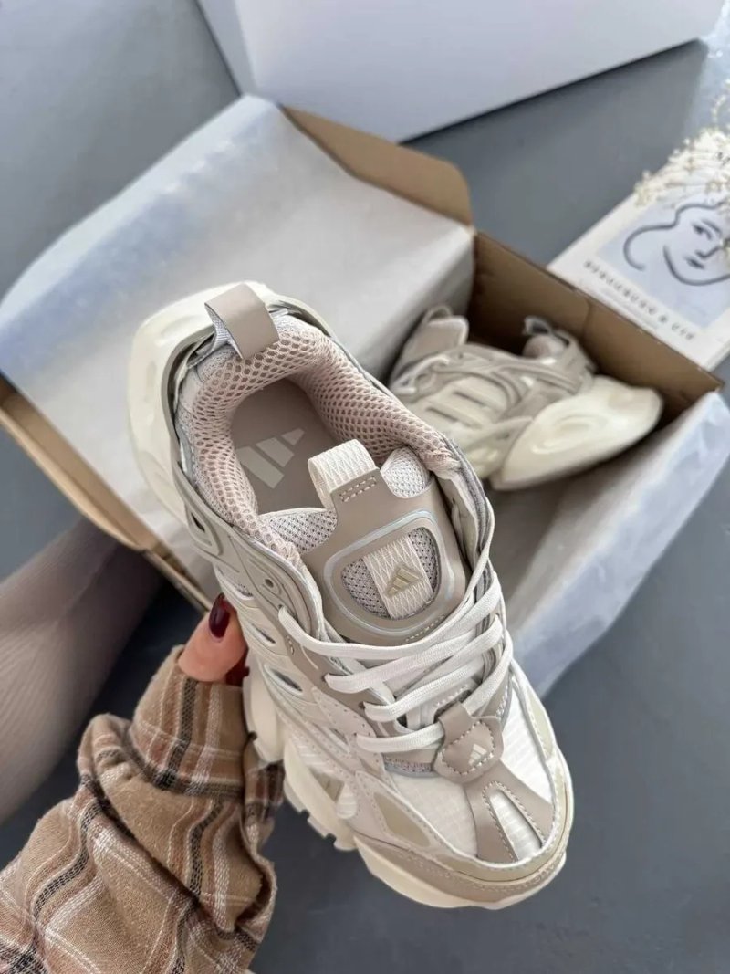 Кроссовки Женские Adidas Vento XLG Runner Deluxe Beige White / Кросівки Жіночі Венто — фото 5