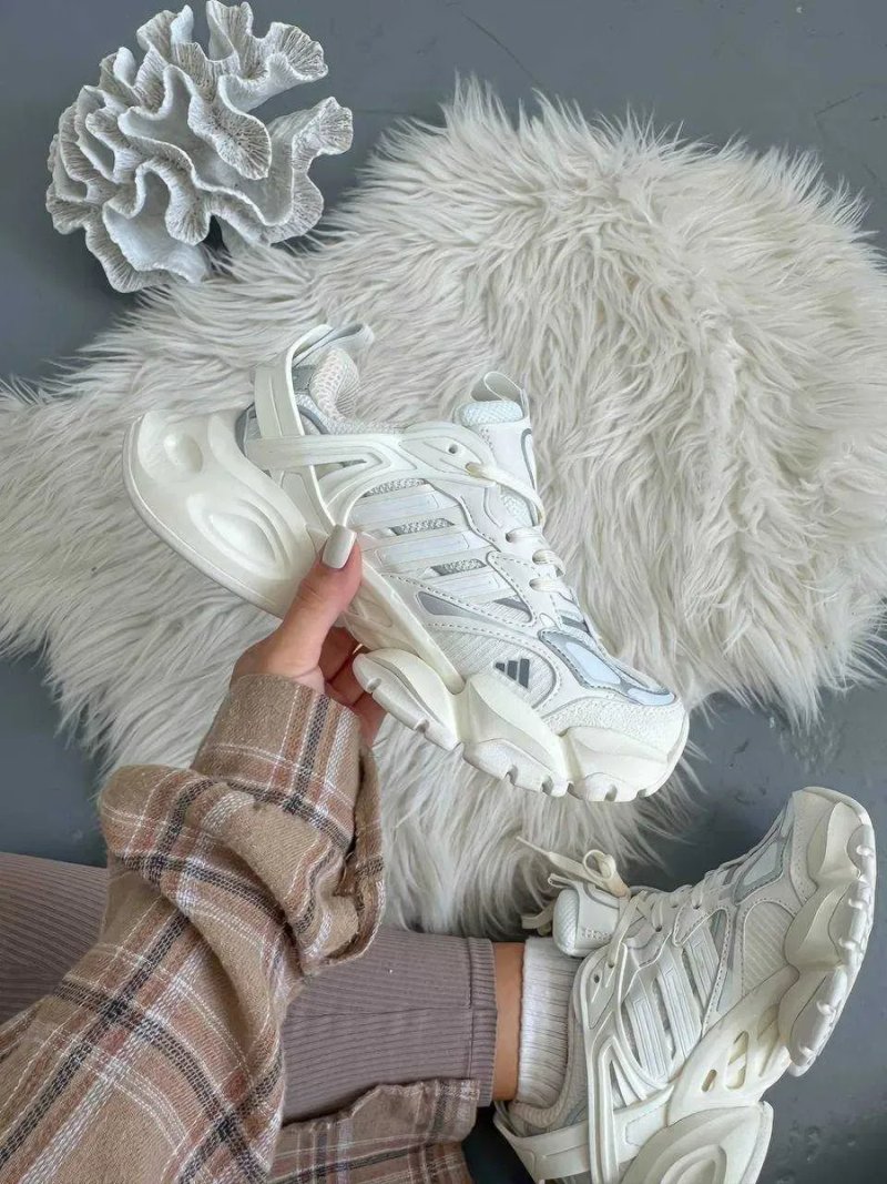 Кроссовки Женские Adidas Vento XLG Runner Deluxe White /Кросівки Жіночі Адідас Венто — фото 2