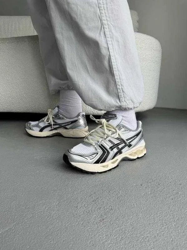 Кроссовки Женские Asics Gel-Kayano14 White Black/Жіночі Кросівки Асікс — фото 2
