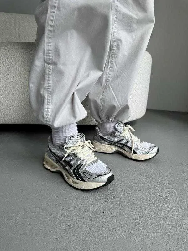 Кроссовки Женские Asics Gel-Kayano14 White Black/Жіночі Кросівки Асікс — фото 3