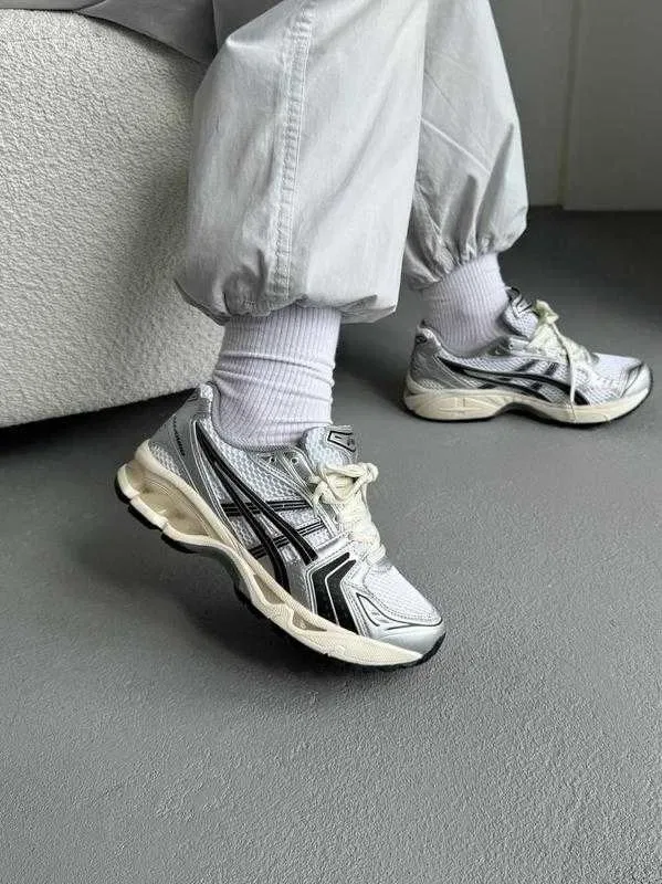 Кроссовки Женские Asics Gel-Kayano14 White Black/Жіночі Кросівки Асікс — фото 4
