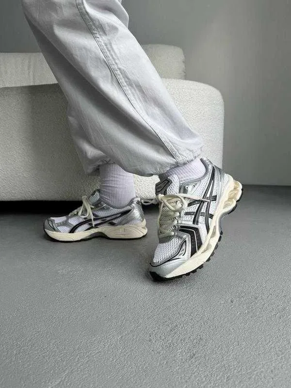 Кроссовки Женские Asics Gel-Kayano14 White Black/Жіночі Кросівки Асікс — фото 5