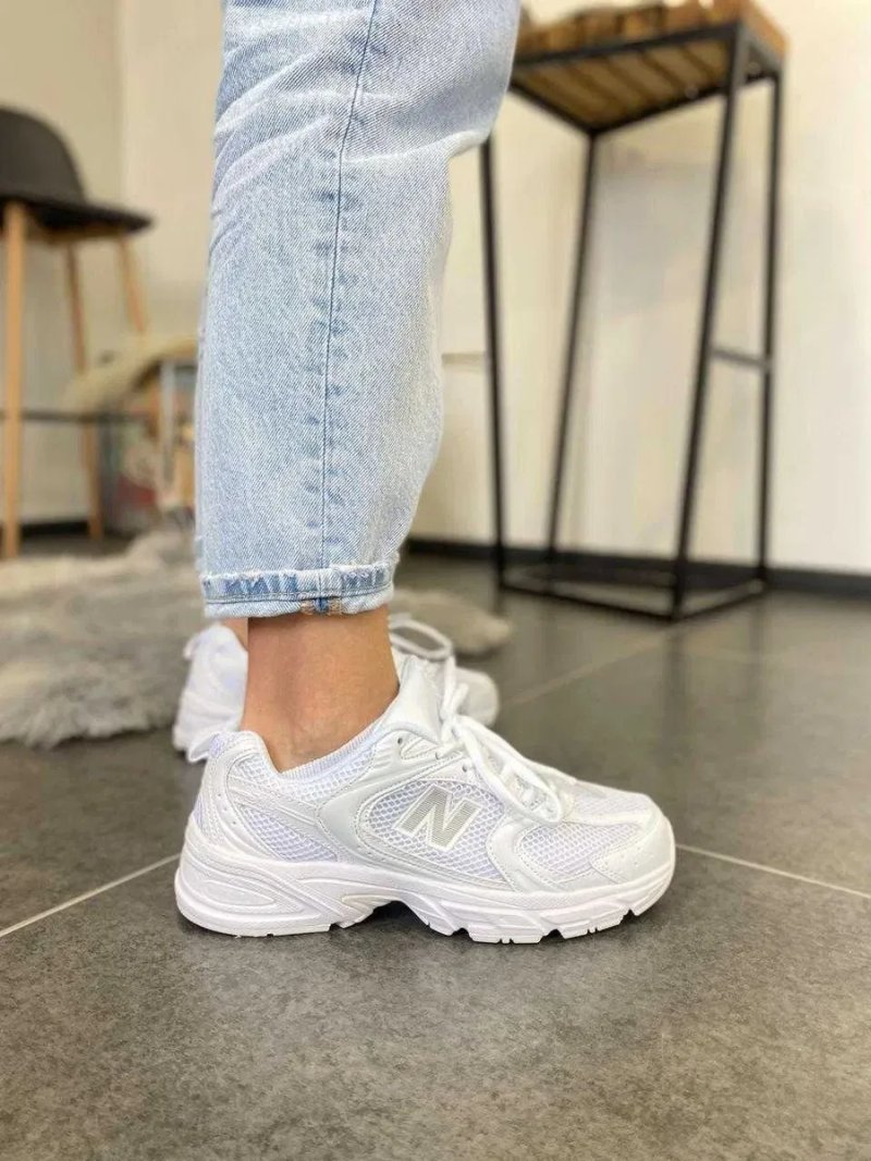 Кроссовки Женские New Balance 530 Triple White /Кросівки NB 530 Full White /Жіночі Нью Беланс Munsell White — фото 2