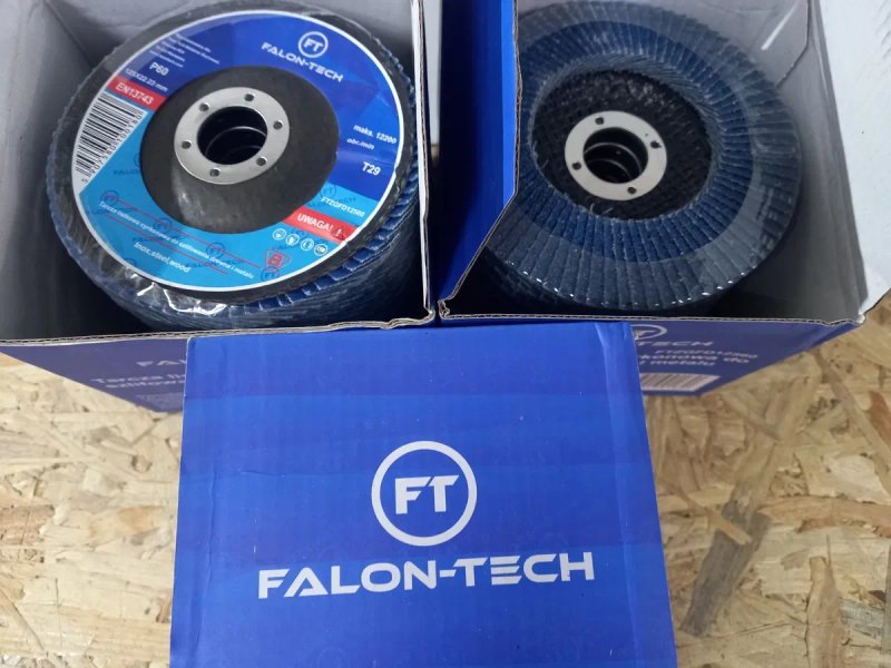 круги лепестковые КЛТ ф125 Р36,40,60,80,100,120 — фото 8