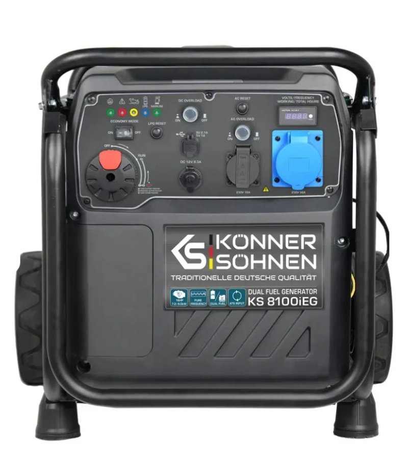 KS 8100 IEG Könner sohnen  інверторний 8.5кВт газо-бензиновий — фото 4