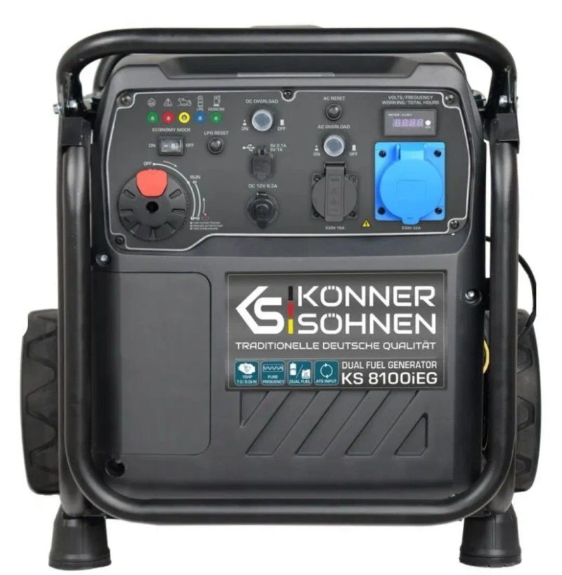KS8100 IEG konner sohnen інверторний 8.5кВт газо-бензиновий — фото 4