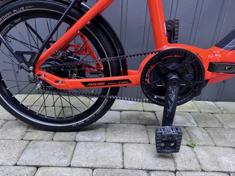 KTM Macina Fold 20” 2021 — якісний складаний електровелосипед на ремінному приводі Gates. — фото 5