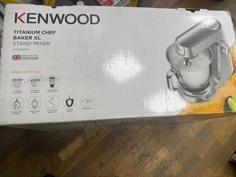 Кухонна машина Kenwood KVL85.124SI Titanium Chef Baker XL (ІДЕАЛ!!) — фото 4