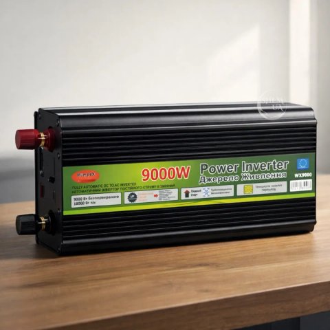 Купити безперебійник • инвертор • ДБЖ 9000 Вт 12-220V, чистий синус‼️ В наявності 1 квт-9 квт‼️ Акумулятори LiFePo4. • Гарантія 1 рік •